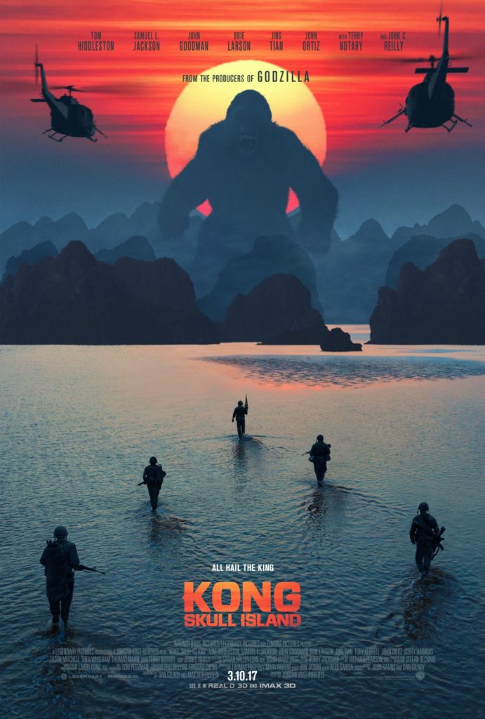 Cartaz do filme Kong: A Ilha da Caveira