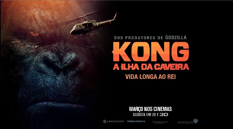 Cartaz do filme Kong-A Ilha da Caveira