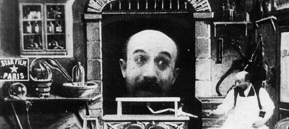 O Homem da Cabeça de Borracha de Georges Méliès