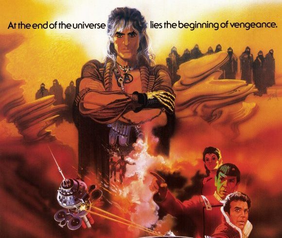 Cartaz do filme Star Trek II - A Ira de Khan