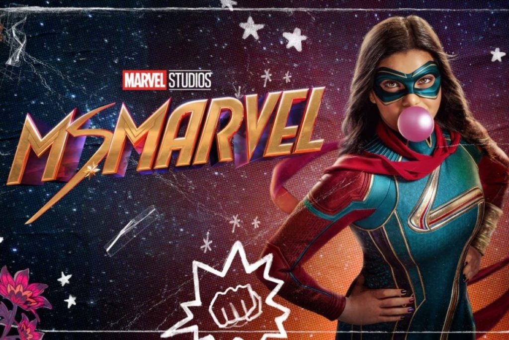 Cartaz da série "Ms. Marvel" da Disney Plus