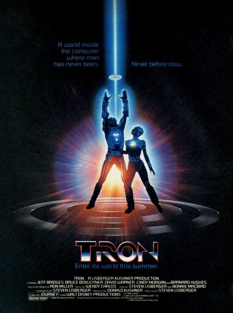 Cartaz do filme Tron: Uma Odisseia Eletrônica