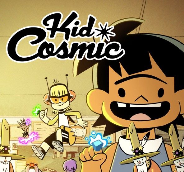 Cartaz da série de animação Kid Cosmic