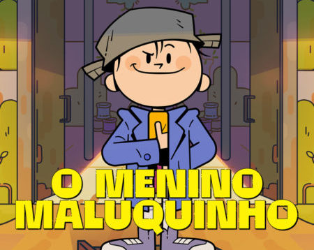 Cartaz da série de animação O Menino Maluquinho