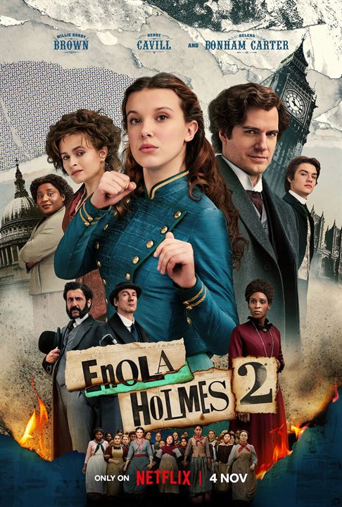 Cartaz do filme Enola Holmes 2