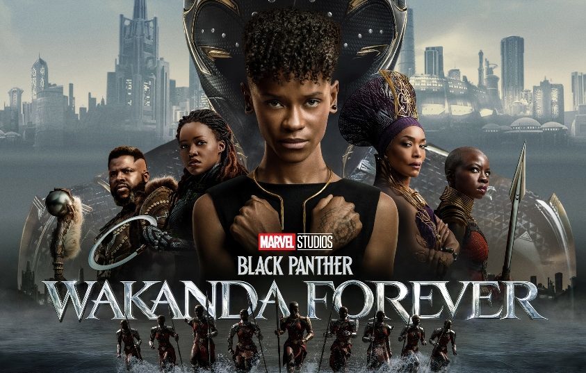 Cartaz do filme Pantera Negra: Wakanda para Sempre