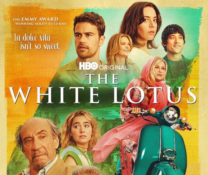 Cartaz da série The White Lotus - segunda temporada