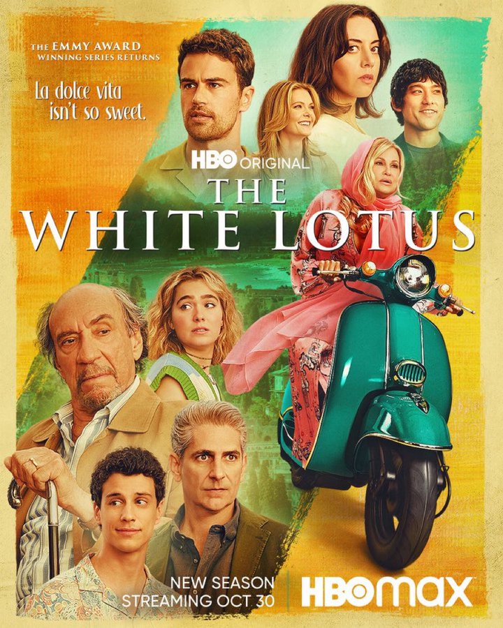 Cartaz da série The White Lotus - segunda temporada