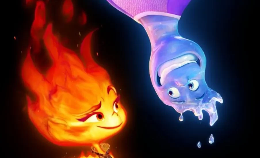 Cartaz do filme Elementos da Pixar