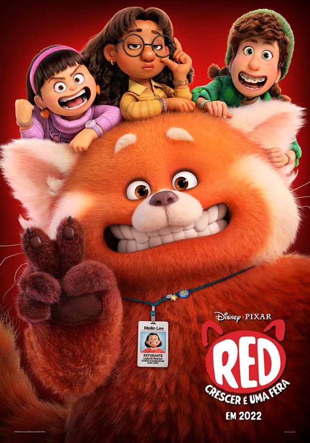 Cartaz do filme Red: Crescer É uma Fera