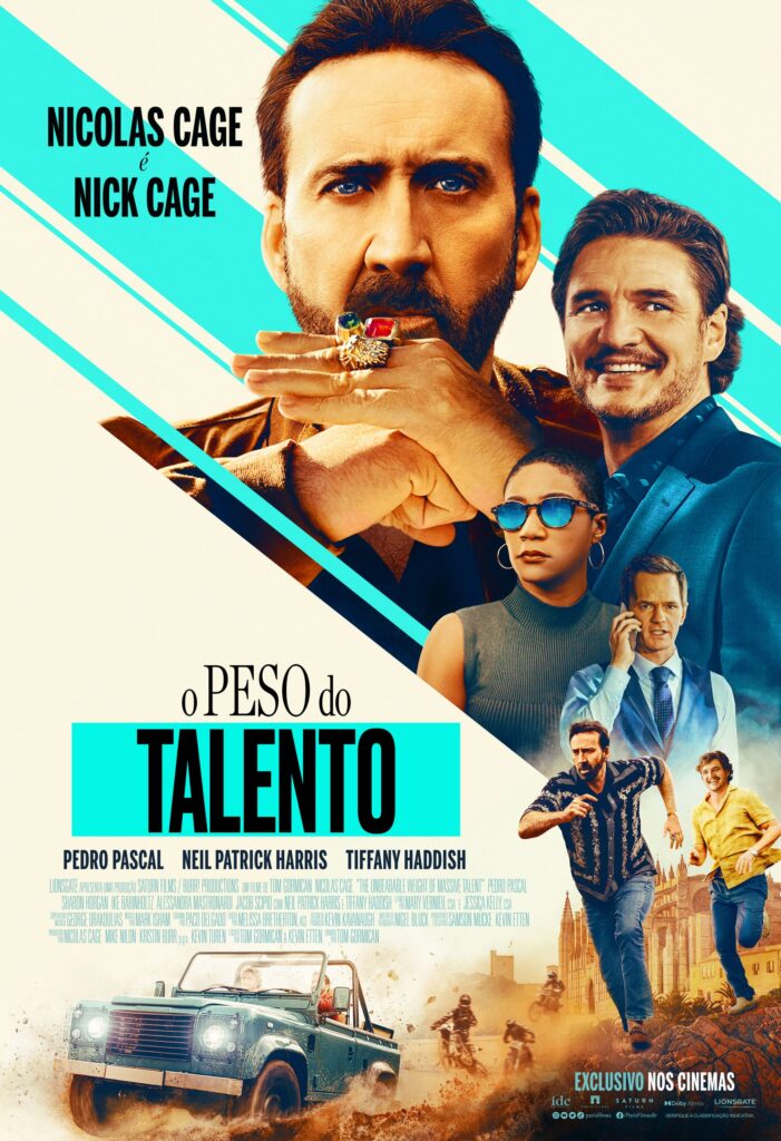 Cartaz do filme O Peso do Talento