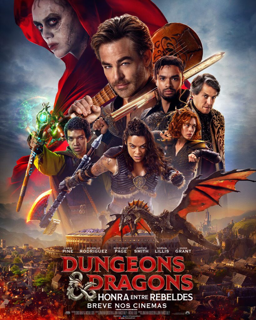 Cartaz do filme Dungeons & Dragons: Honra entre Rebeldes