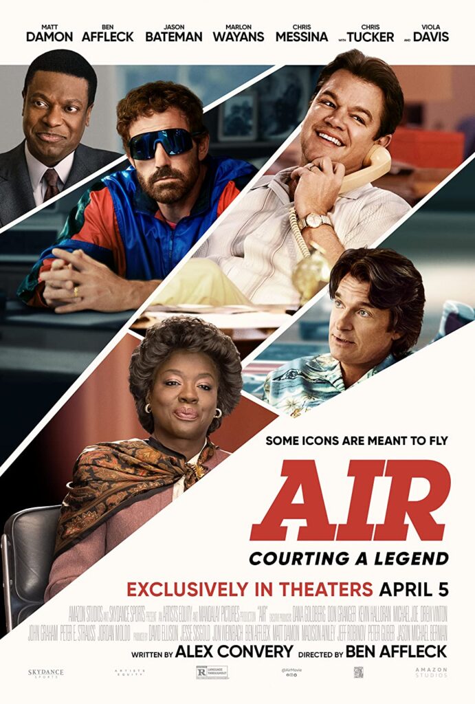 Cartaz do filme Air: A História por Trás do Logo