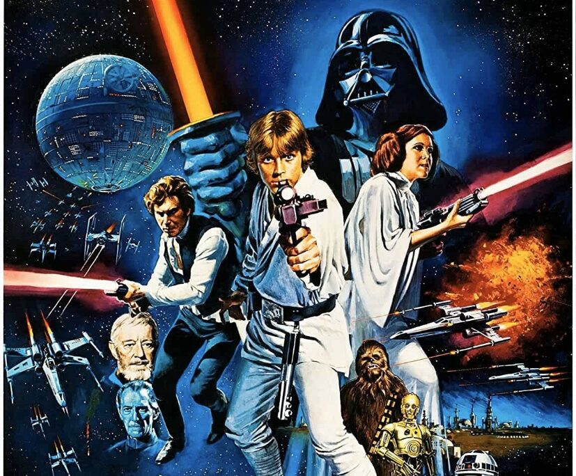Cartaz do filme Star Wars: Uma Nova Esperança