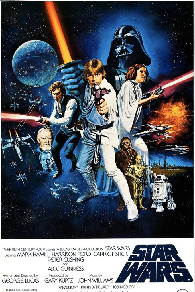 Cartaz do filme Star Wars: Uma Nova Esperança