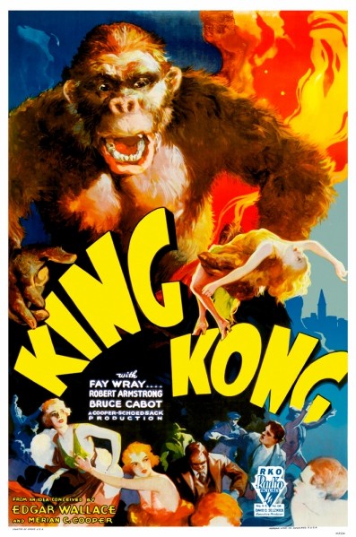 Cartaz do filme King Kong de 1933