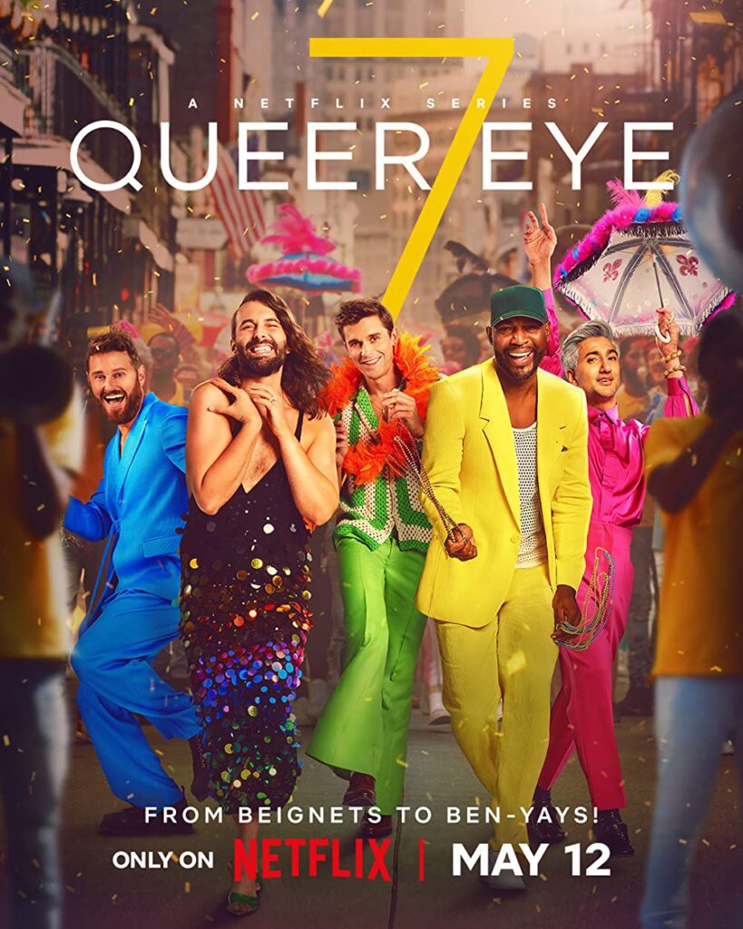 Cartaz da série Queer Eye - sétima temporada