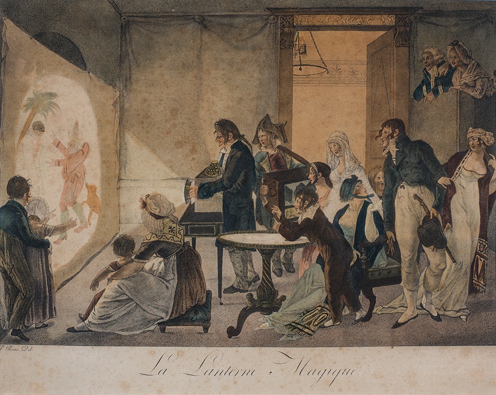 1804. J.F. Bosio. La lanterne magique