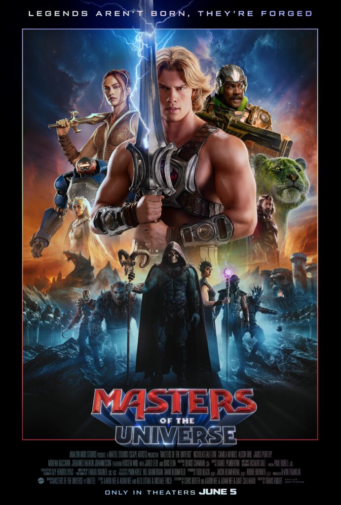 Cartaz do filme Mestres do Universo