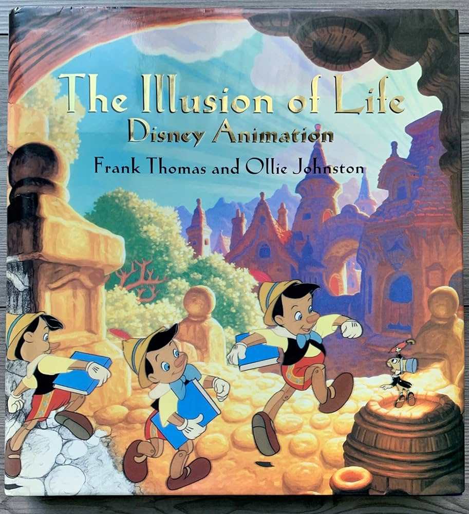 Capa do livro The Illusion of Life de Frank Thomas e Ollie Johnson.